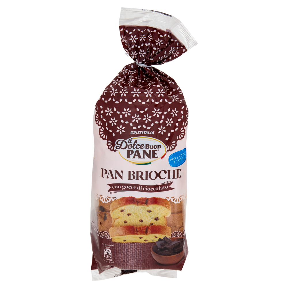 il Dolce Buon Pane Pan Brioche con gocce di cioccolato 500 g