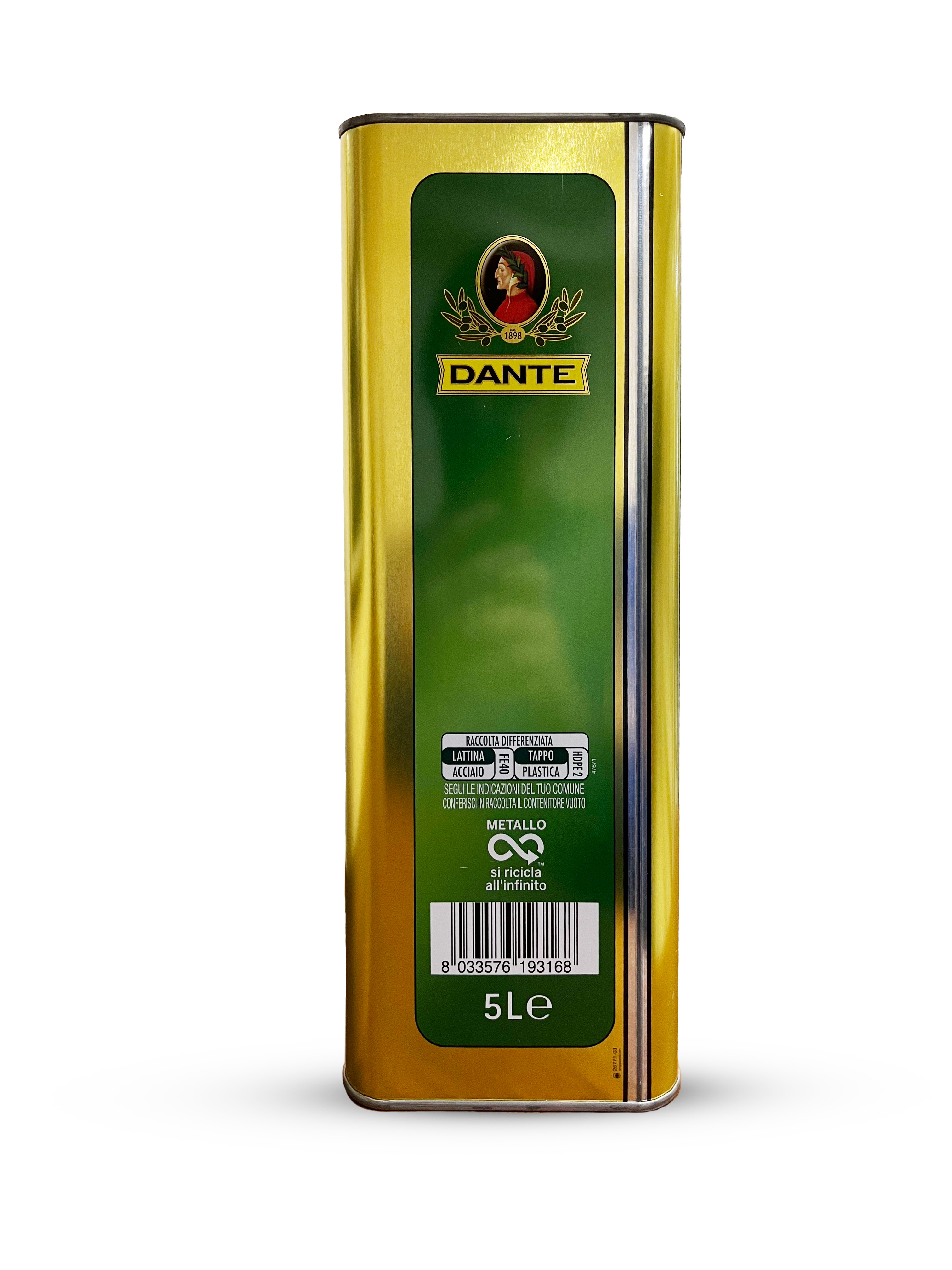 Dante Olio Extravergine di Oliva Terre Antiche 5 L