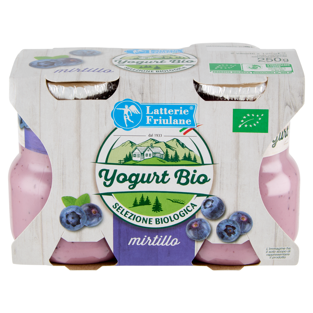 Latterie Friulane Yogurt Bio mirtillo 2 x 125 g