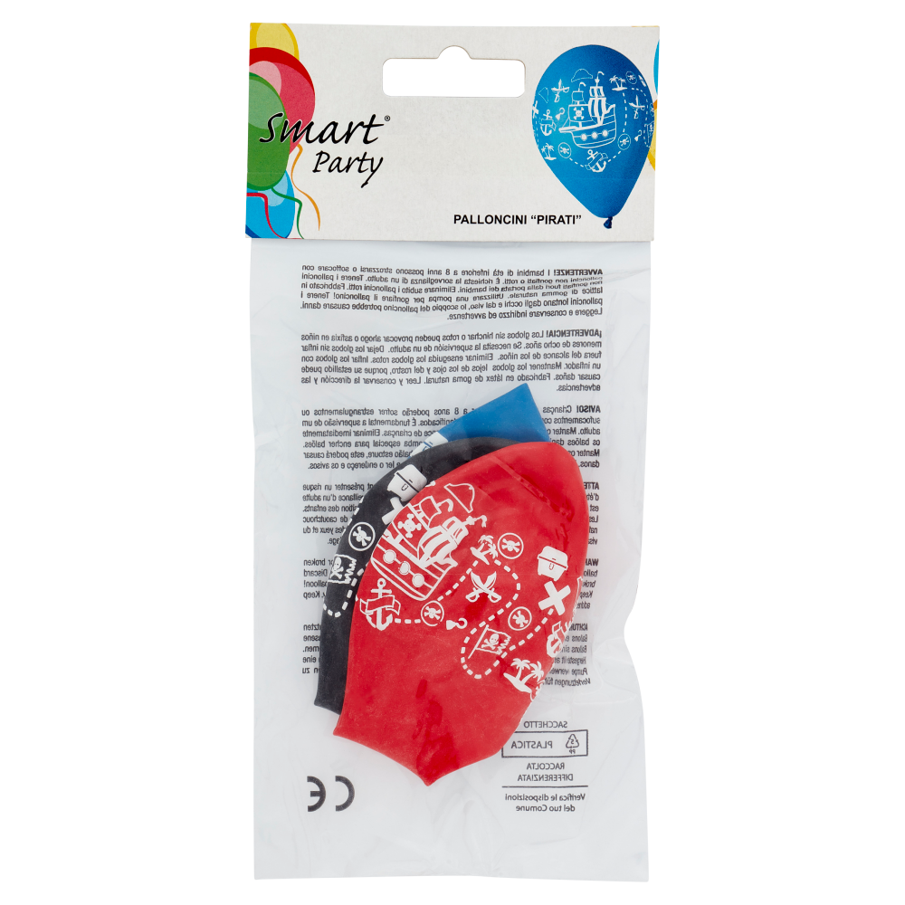Smart Party Palloncini "Pirati" 3 pz