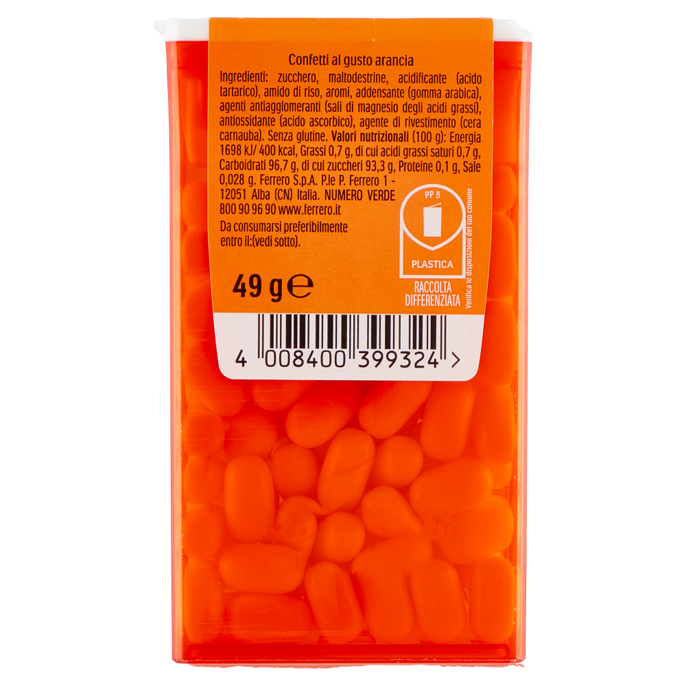 tic tac Orange 49 g