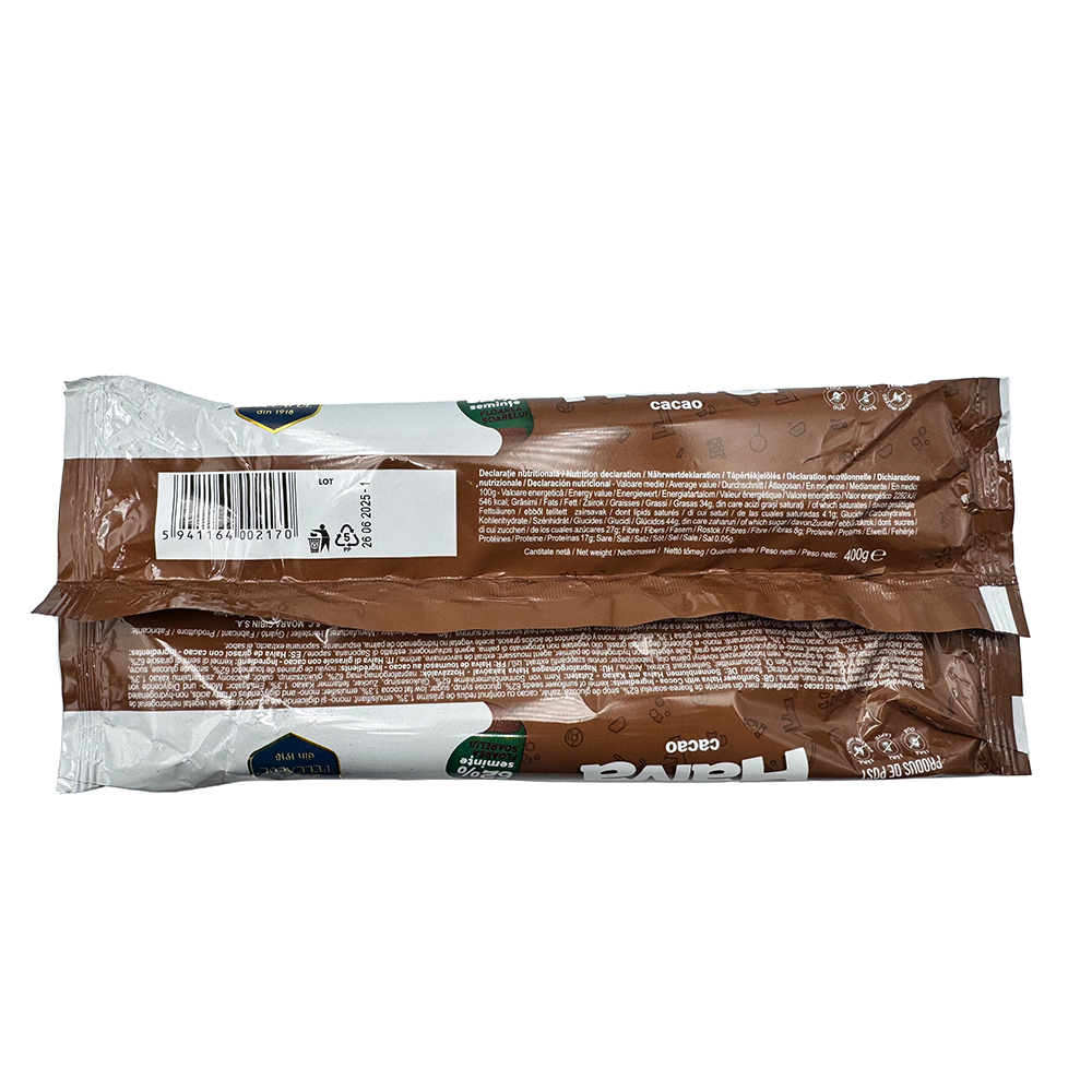 HALVA CON CACAO 400g