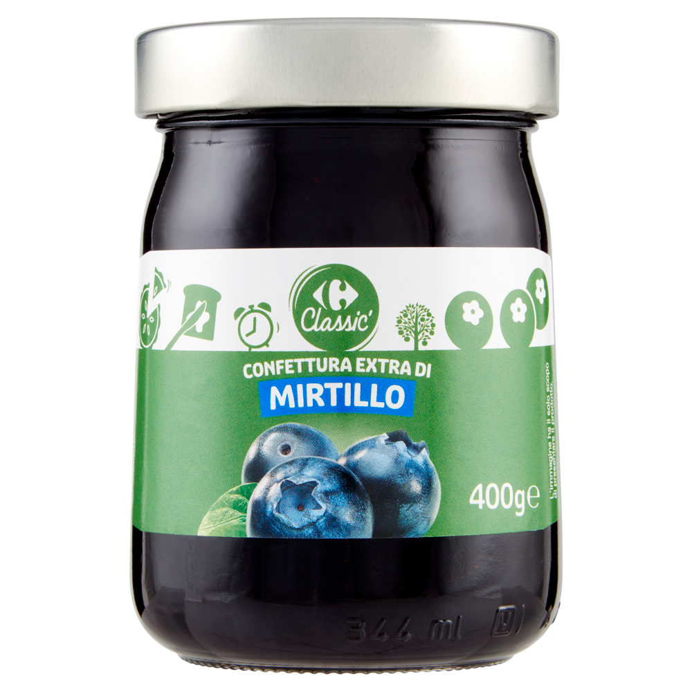 Carrefour Classic Confettura Extra di Mirtillo 400 g
