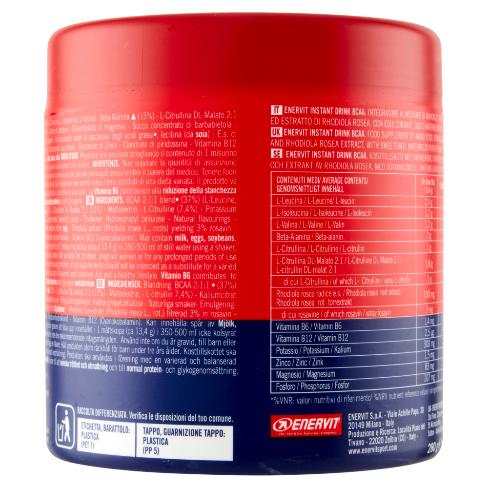 Enervit Instant Drink BCAA Watermelon 280 g