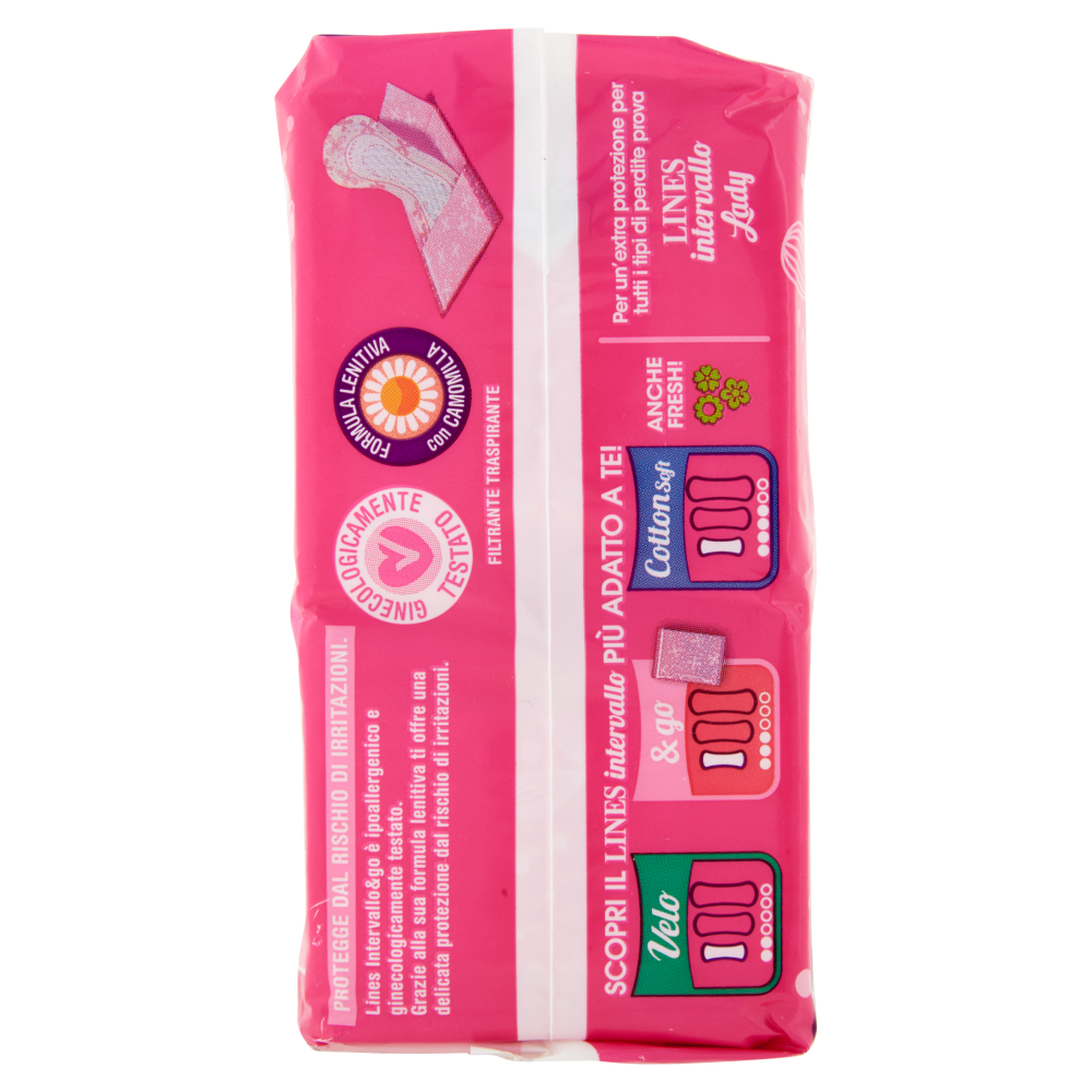 Lines intervallo & go Regular 60 pz