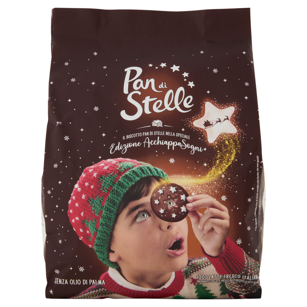 Pan di Stelle Biscotto al Cacao Nocciole e Latte Fresco 100% italiano 700g