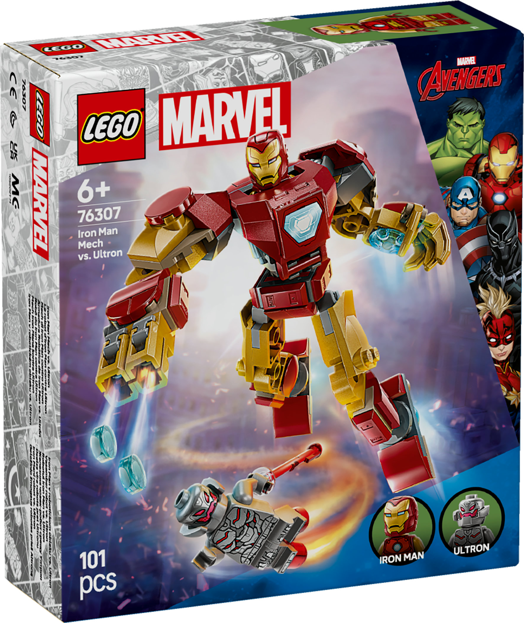 LEGO Mech di Iron Man contro Ultron