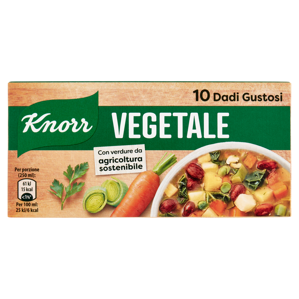 Knorr Vegetale 10 Dadi 100 g