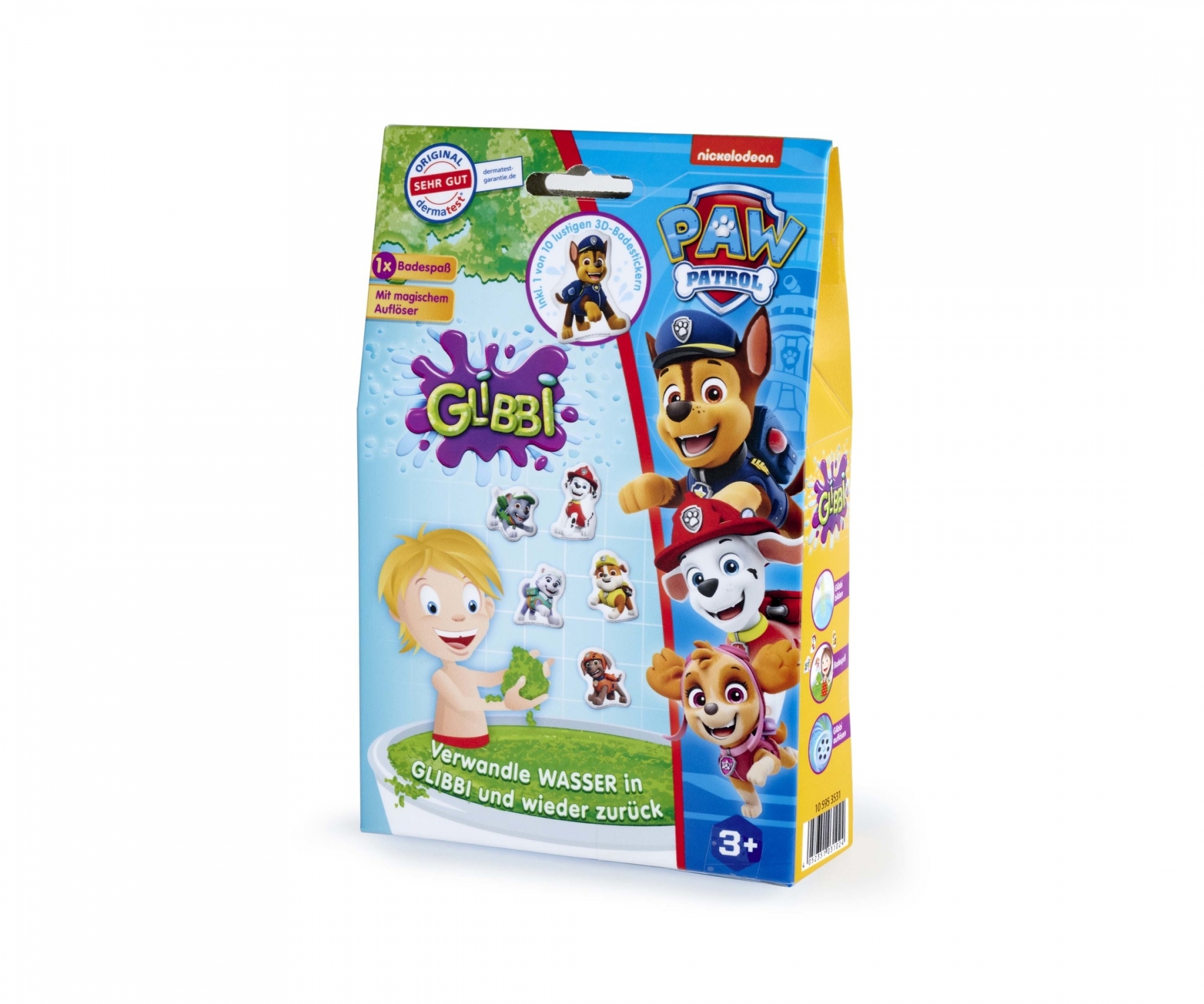 Simba Toys Glibbi Paw Patrol Adesivo per vasca Multicolore