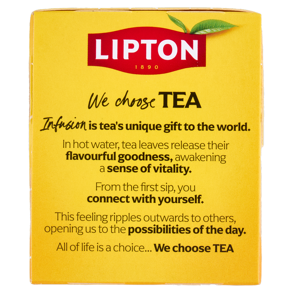 Lipton Yellow Label Deteinato 25 Filtri 37,5 g