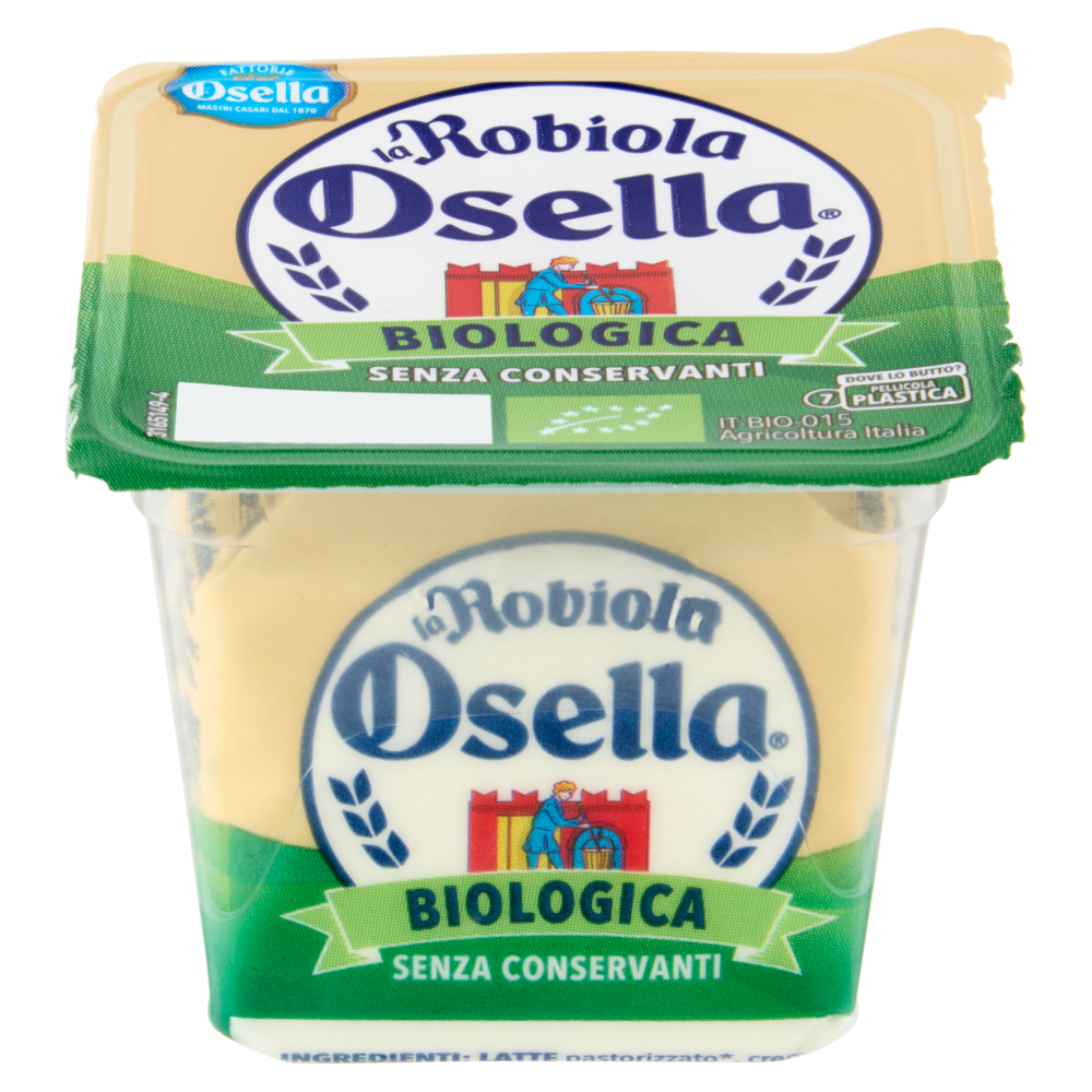 Fattorie Osella la Robiola Osella Biologica formaggio fresco biologico­ 90 g