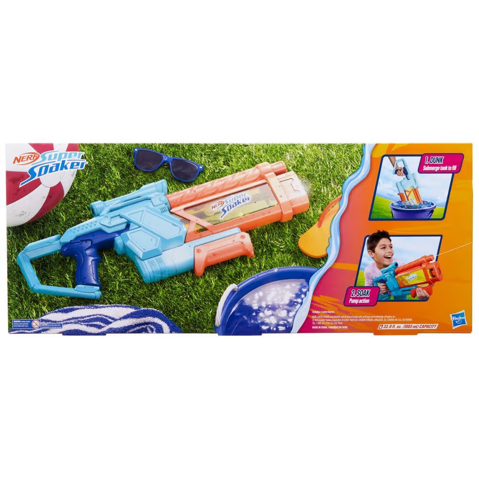 Nerf Super Soaker Mega Dunk-Fill 1005 ml