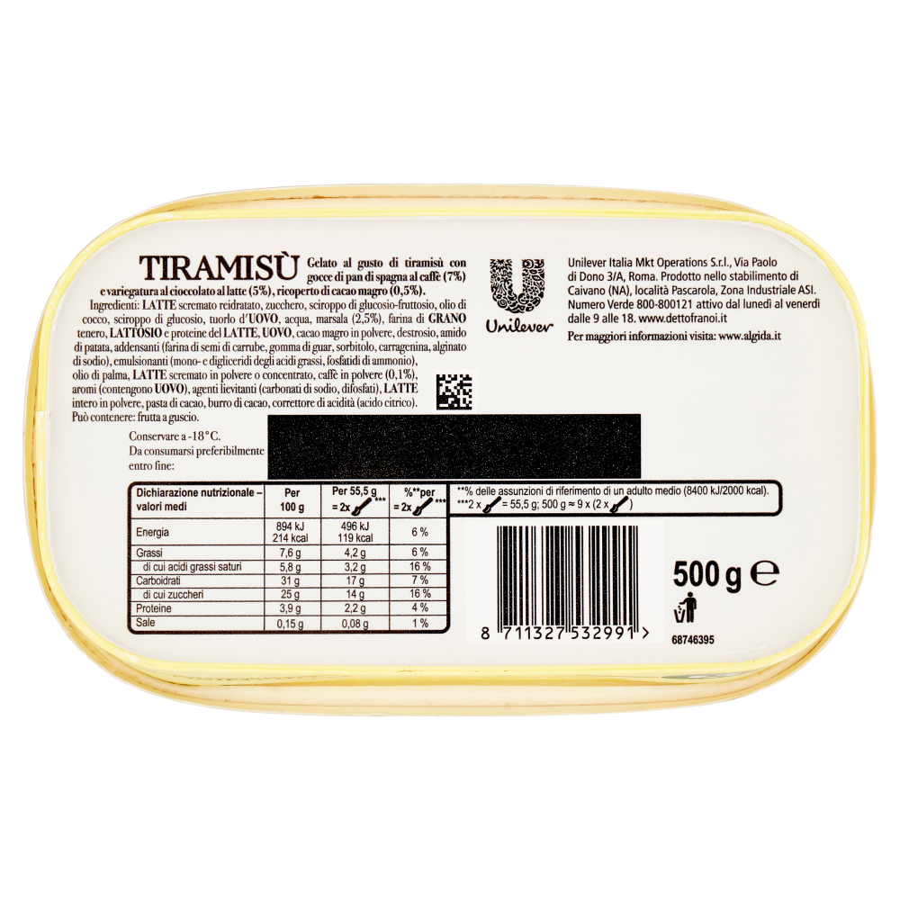 Carte D'Or Tiramisù 500 g
