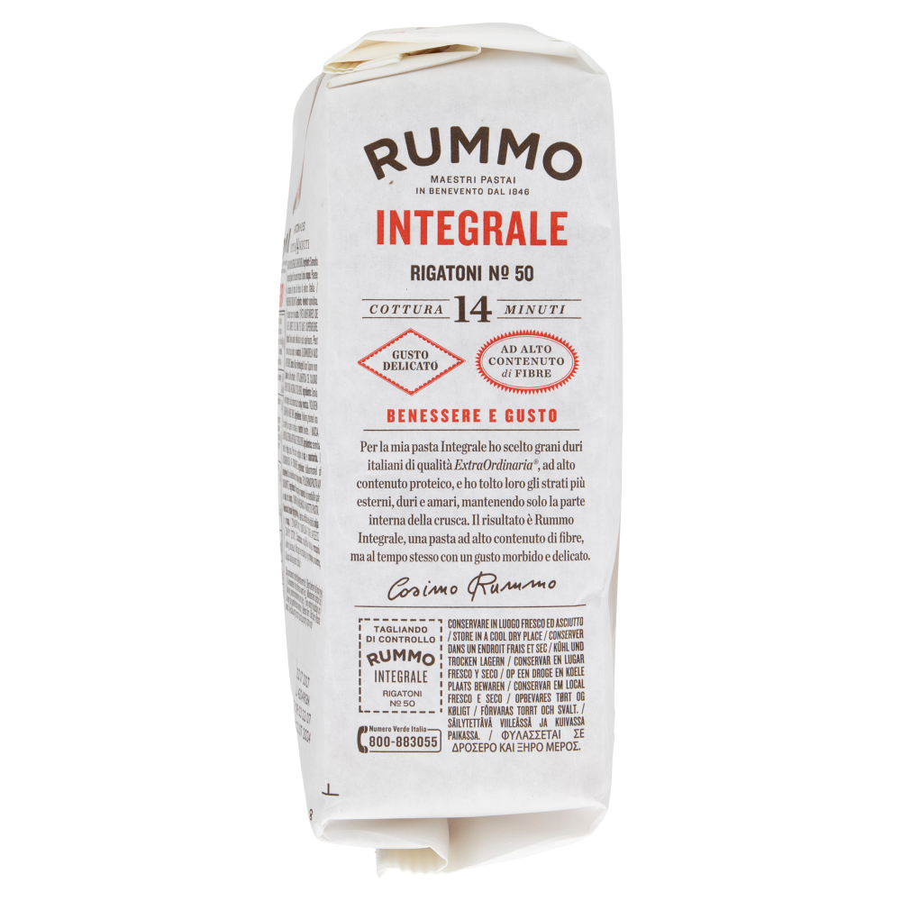 Rummo Integrale Rigatoni N° 50 500 g