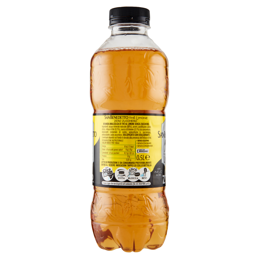 San Benedetto Thè Limone Zero 0,5 L