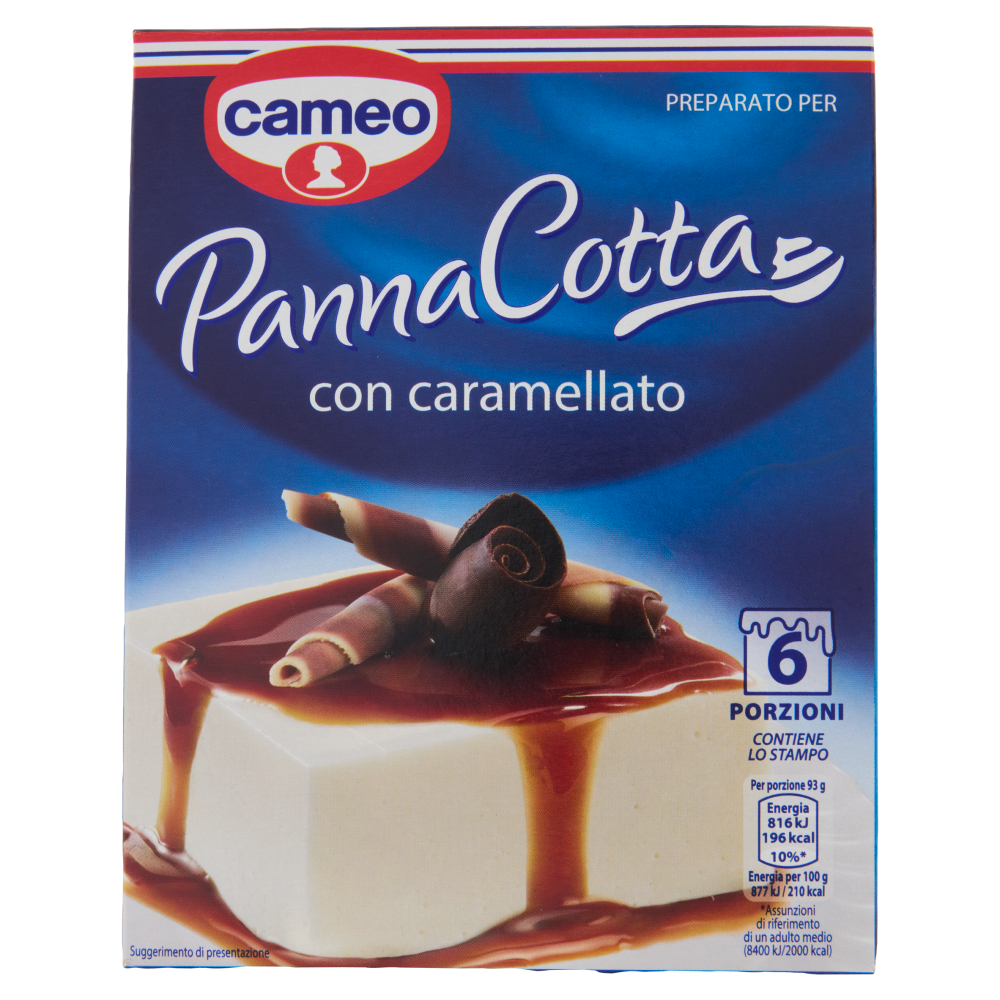 cameo Preparato per Panna Cotta con caramellato 97 g