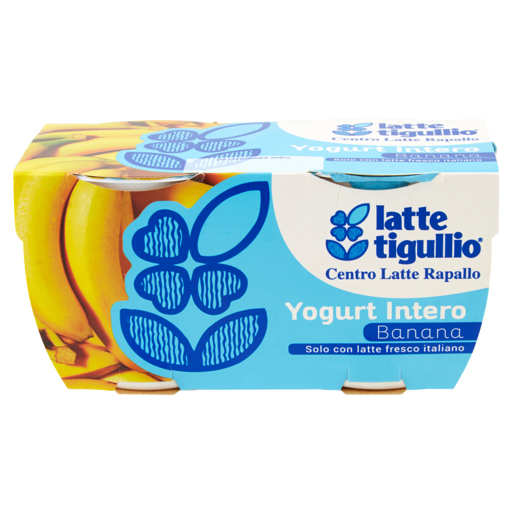 latte tigullio Yogurt Intero Banana 2 x 125 g