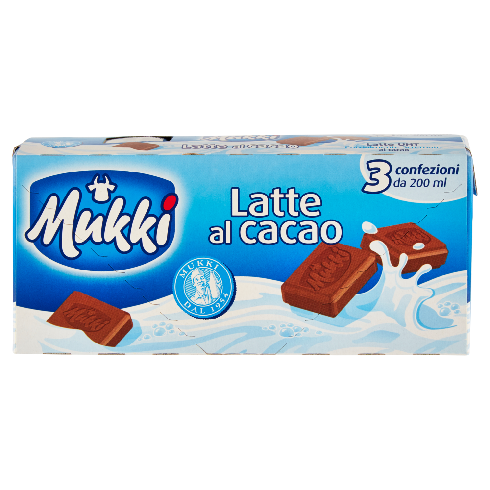 Mukki Latte al cacao 3 x 200 ml