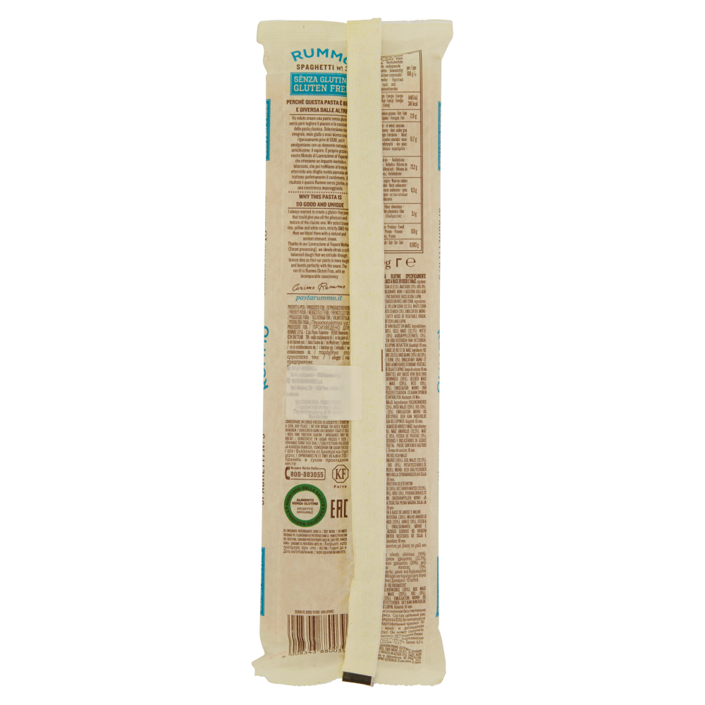 Rummo Senza Glutine Spaghetti N° 3 400 g