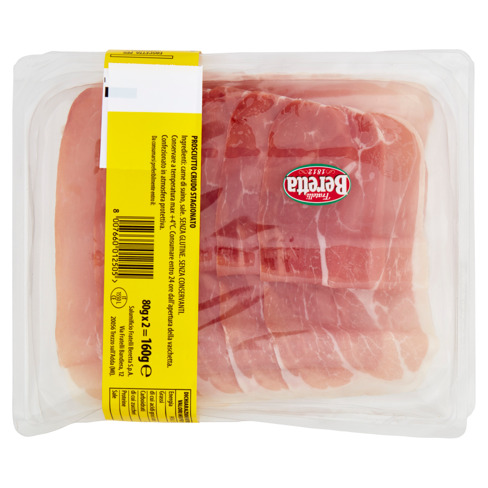 Fratelli Beretta Prosciutto Crudo 2 x 80 g