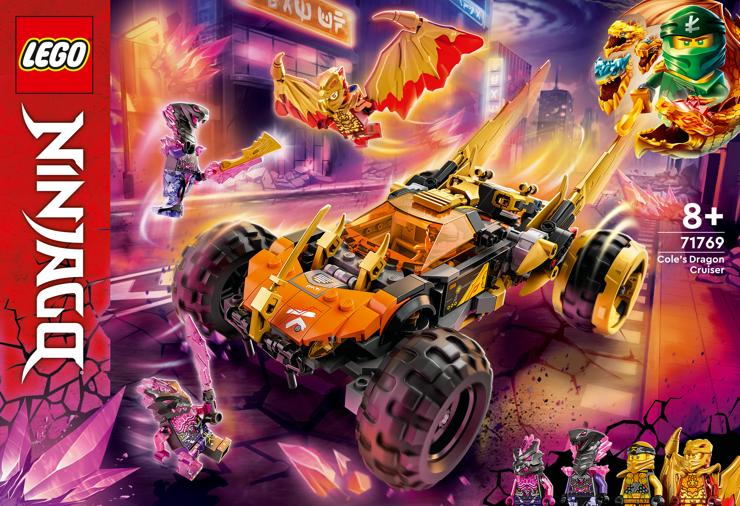 LEGO NINJAGO Fuoristrada Drago di Cole