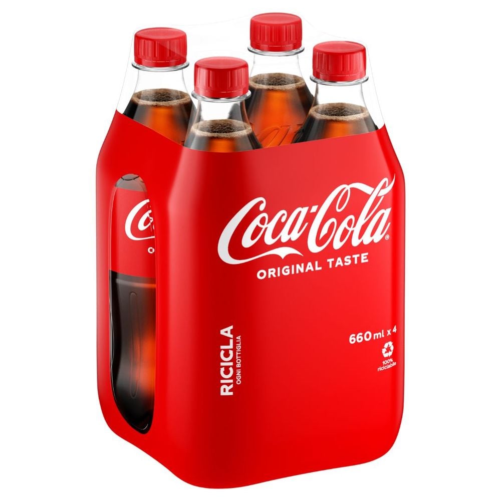 Coca-Cola Original 4 x 660ml