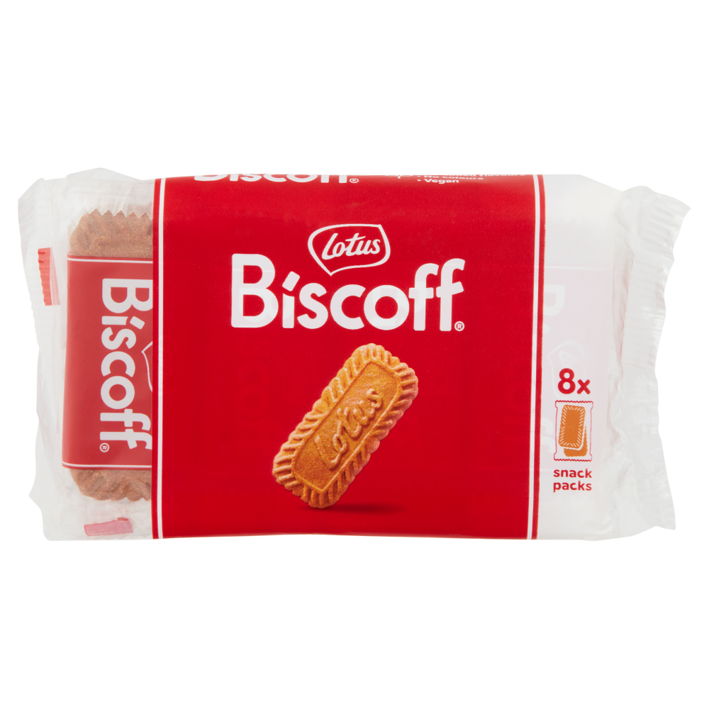 Lotus Biscoff 8 snack packs 124 g