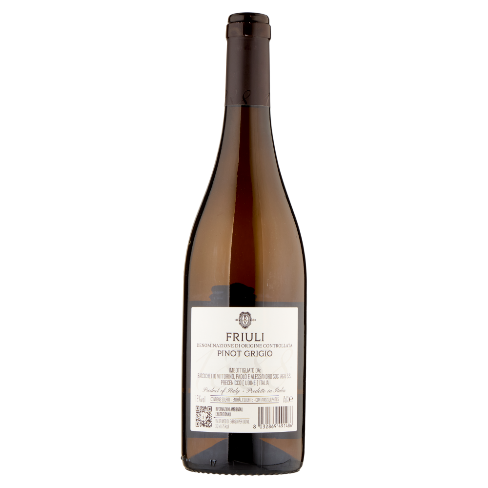 Baccichetto Vittorino Pinot Grigio Friuli DOC 75 cl