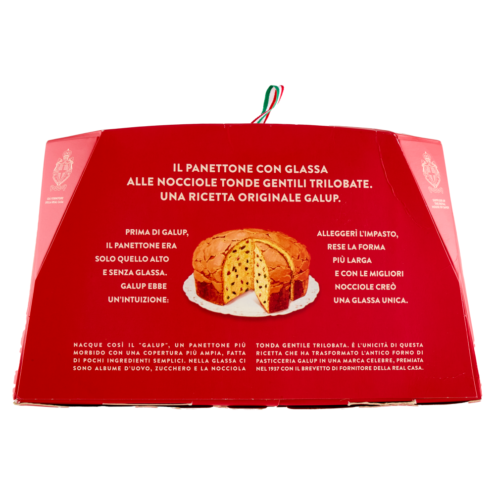 Galup il Panettone Goloso con Glassa alle Nocciole 1000 g