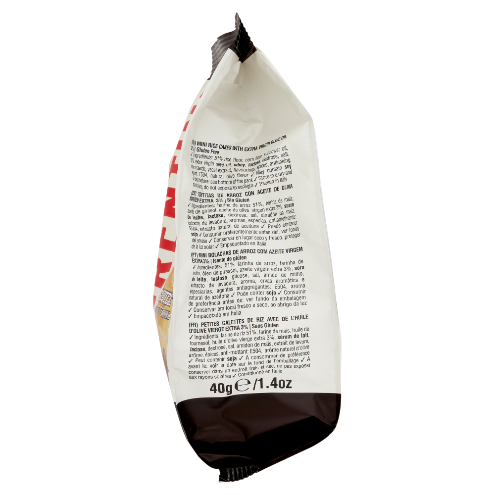 Fiorentini gli Originali Rice Snack Olio Extra Vergine di Oliva 40 g