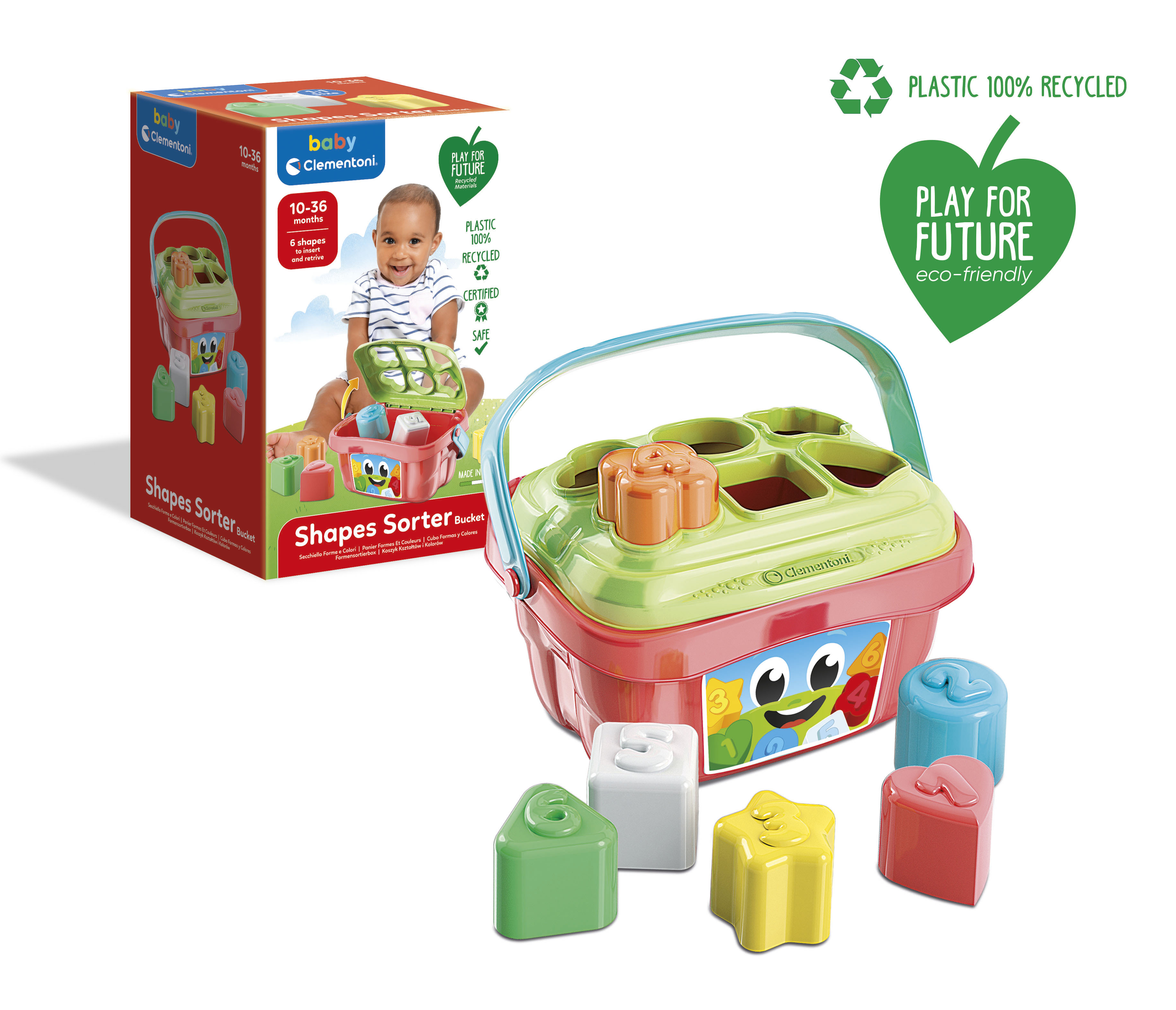 Clementoni Secchiello Forme E Colori