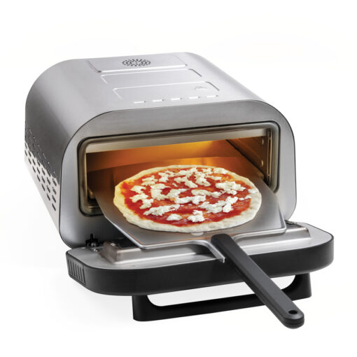 Macom 884 macchina e forno per pizza 1 pizza(e) 1700 W Nero, Acciaio inox