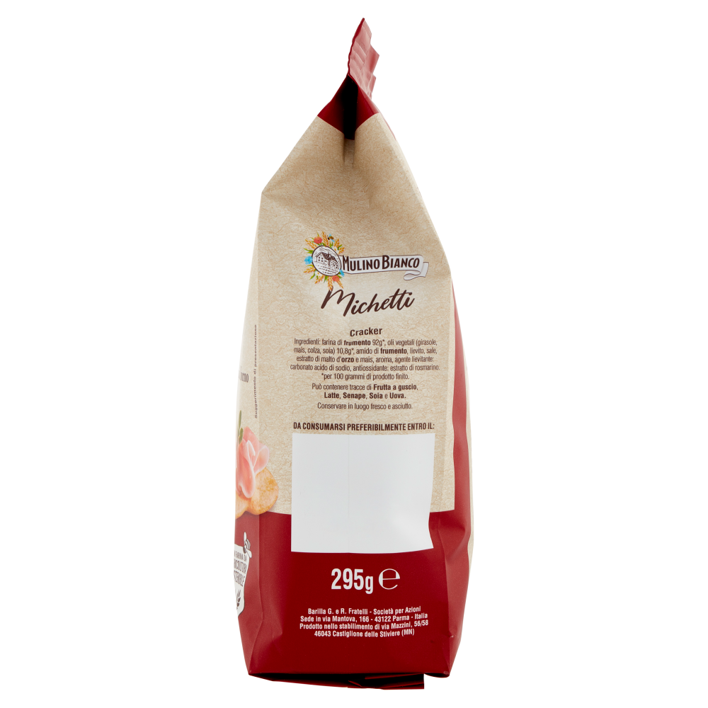 Mulino Bianco Michetti Pani Croccanti con Farina Sostenibile 295g
