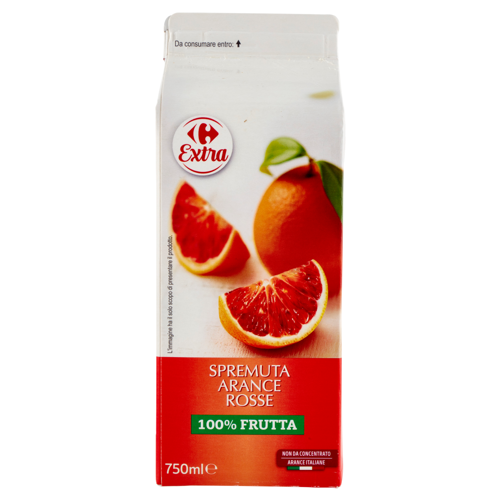 Carrefour Extra Spremuta Arance Rosse 750 ml