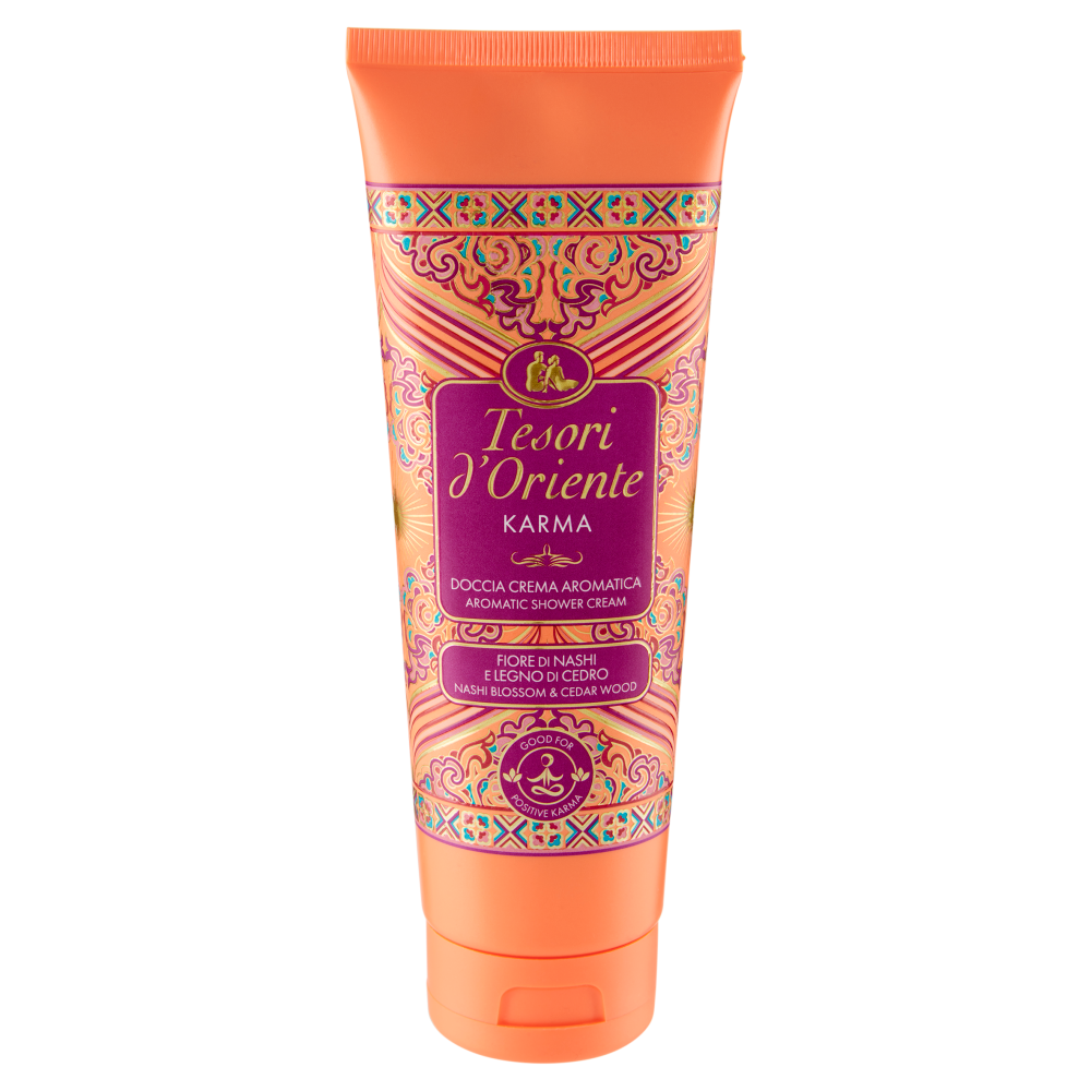 Tesori d'Oriente Karma Doccia Crema Aromatica Fiore di Nashi e Legno di Cedro 250 ml