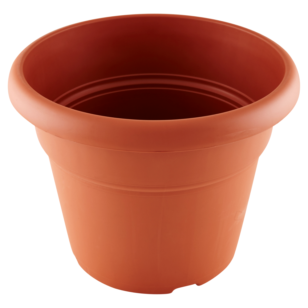 Plastecnic Unica Vaso Cilindro cm 30 lt. 9,8, colore: Terracotta Light