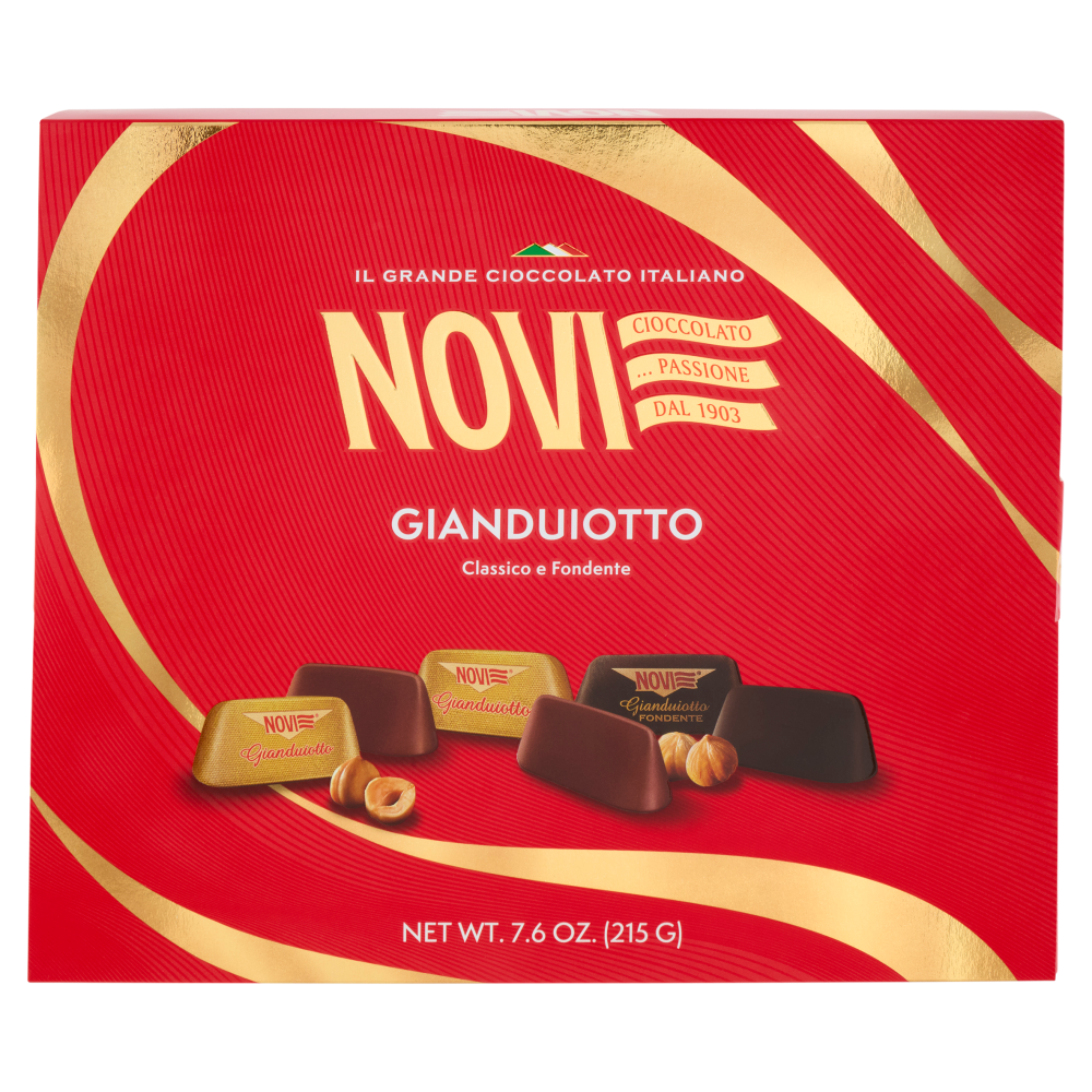 Novi Gianduiotto Classico e Fondente 215 g