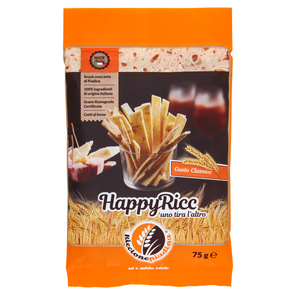Riccionepiadina HappyRicc Gusto Classico 75 g