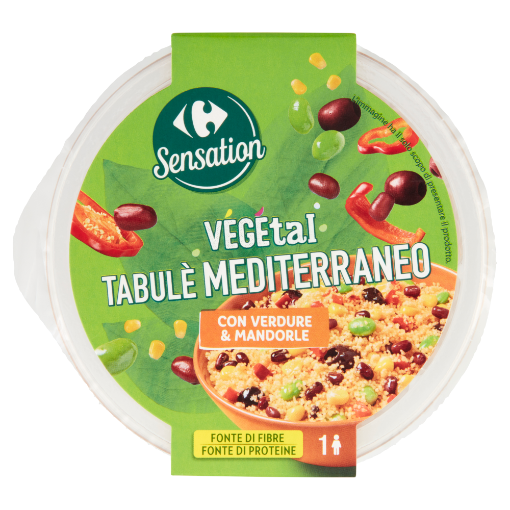 Carrefour Sensation Vegetal Tabulè Mediterraneo 200 g