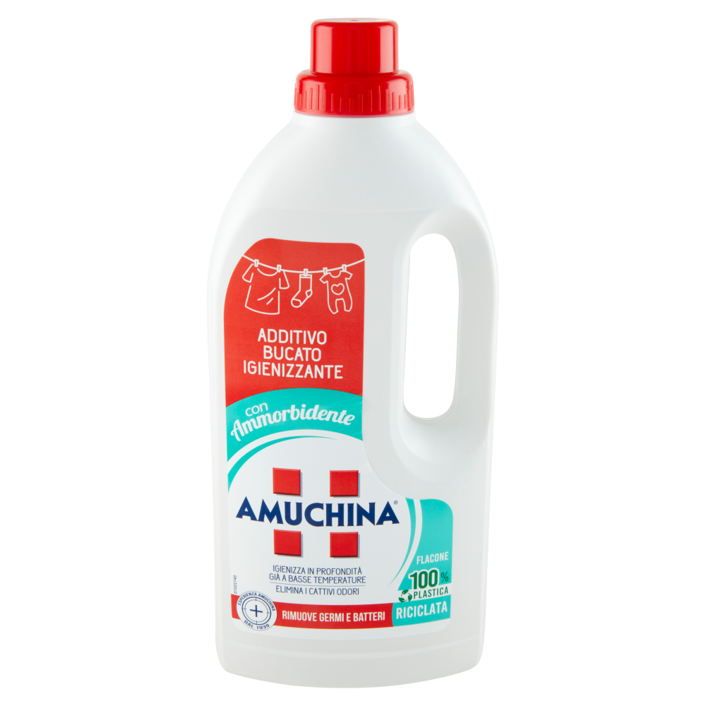 Amuchina Additivo Bucato Igienizzante con Ammorbidente 1 L