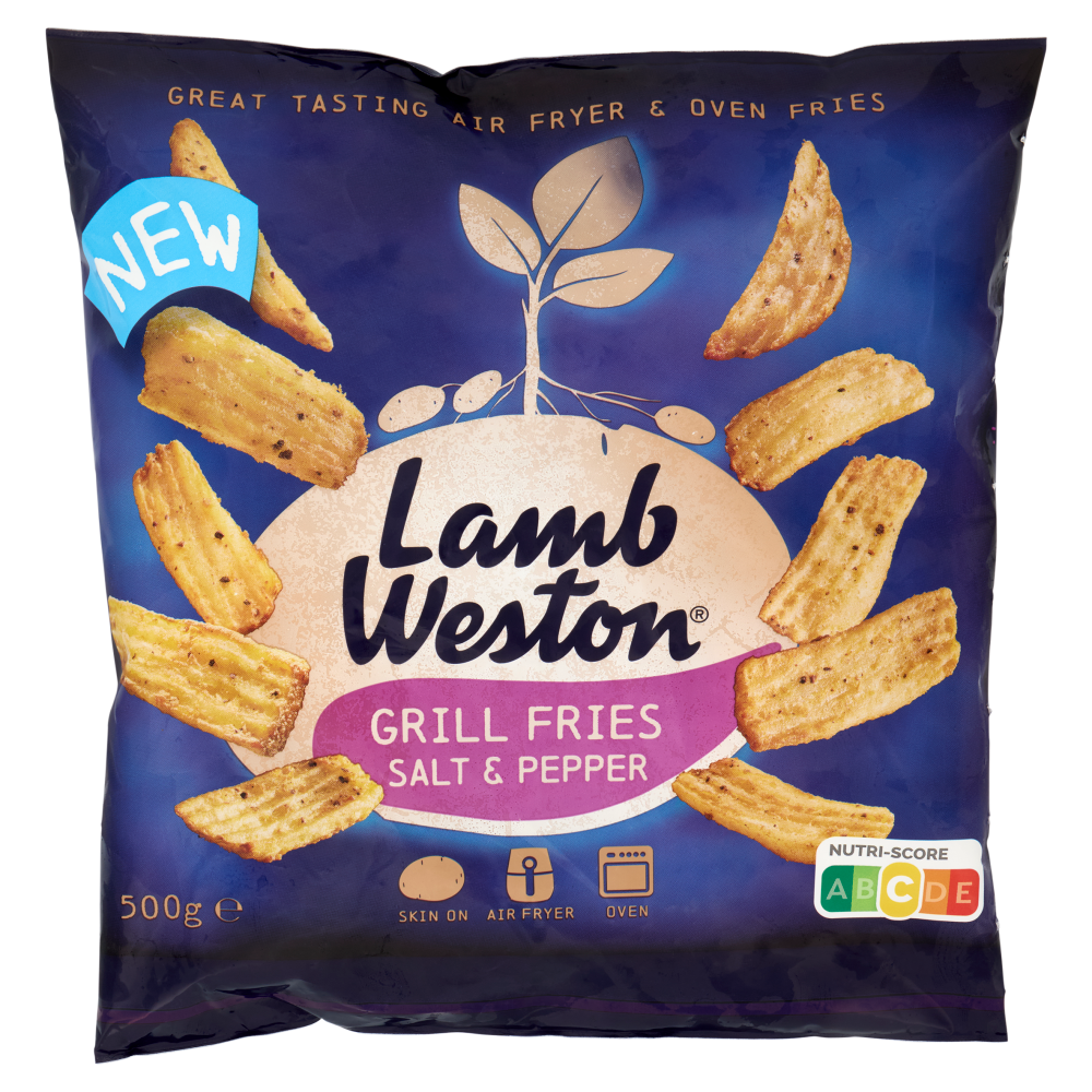 Lamb Weston Grill Fries Salt & Pepper 500 g