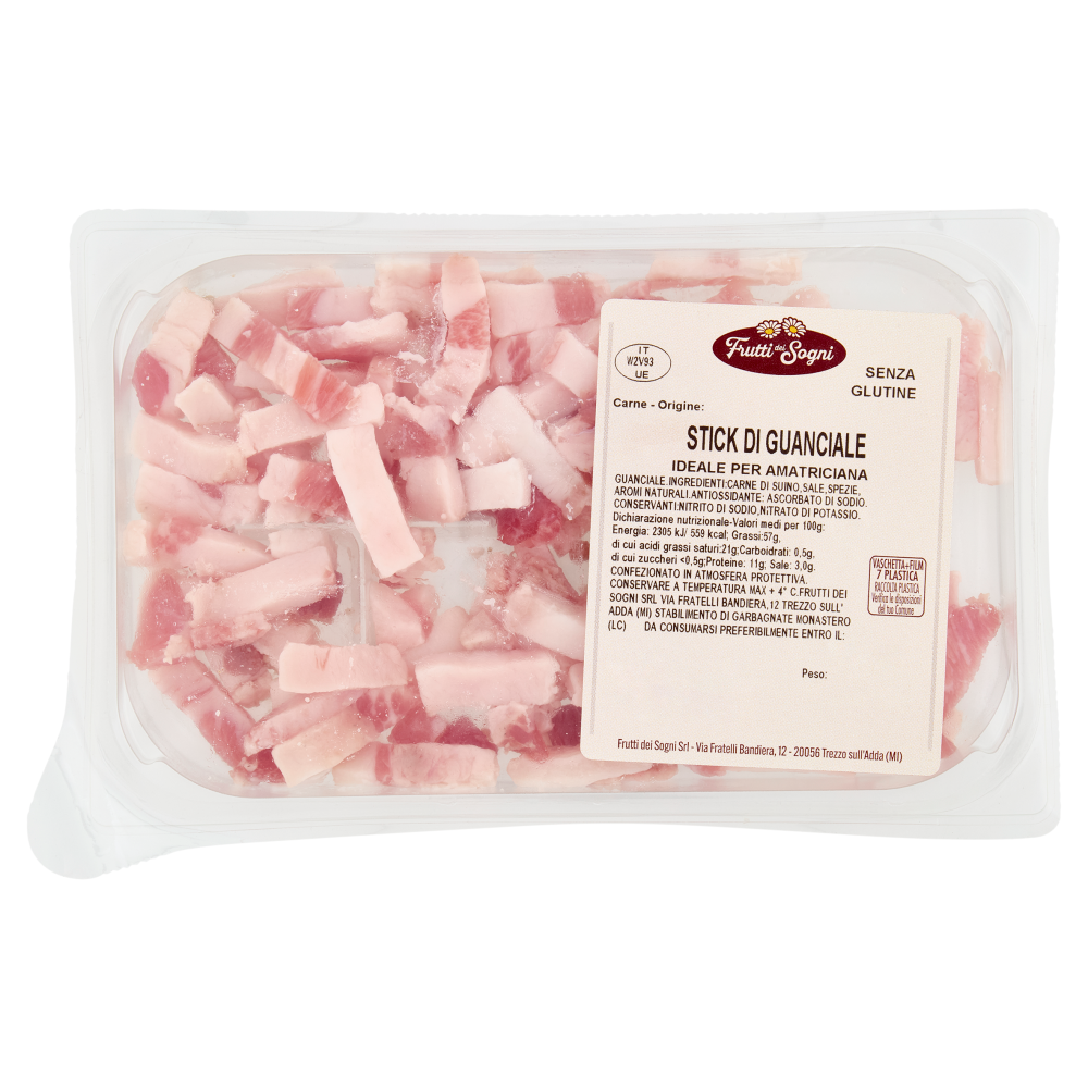 Frutti dei Sogni Stick di Guanciale 0,100 kg
