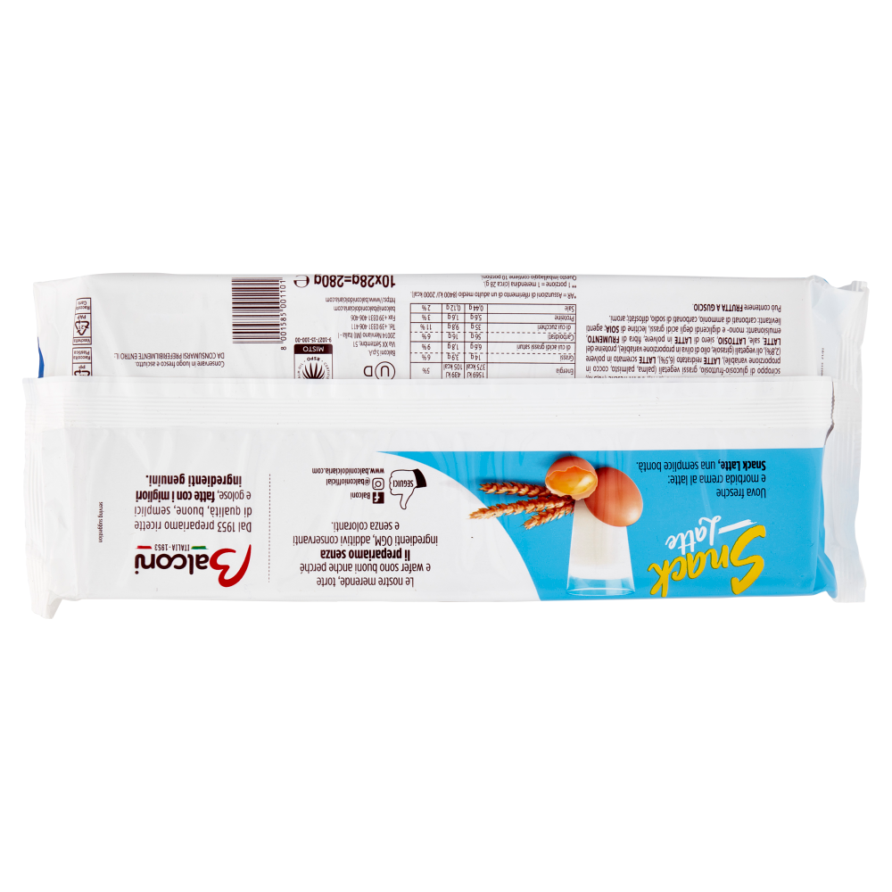 Balconi Snack Latte 10 x 28 g