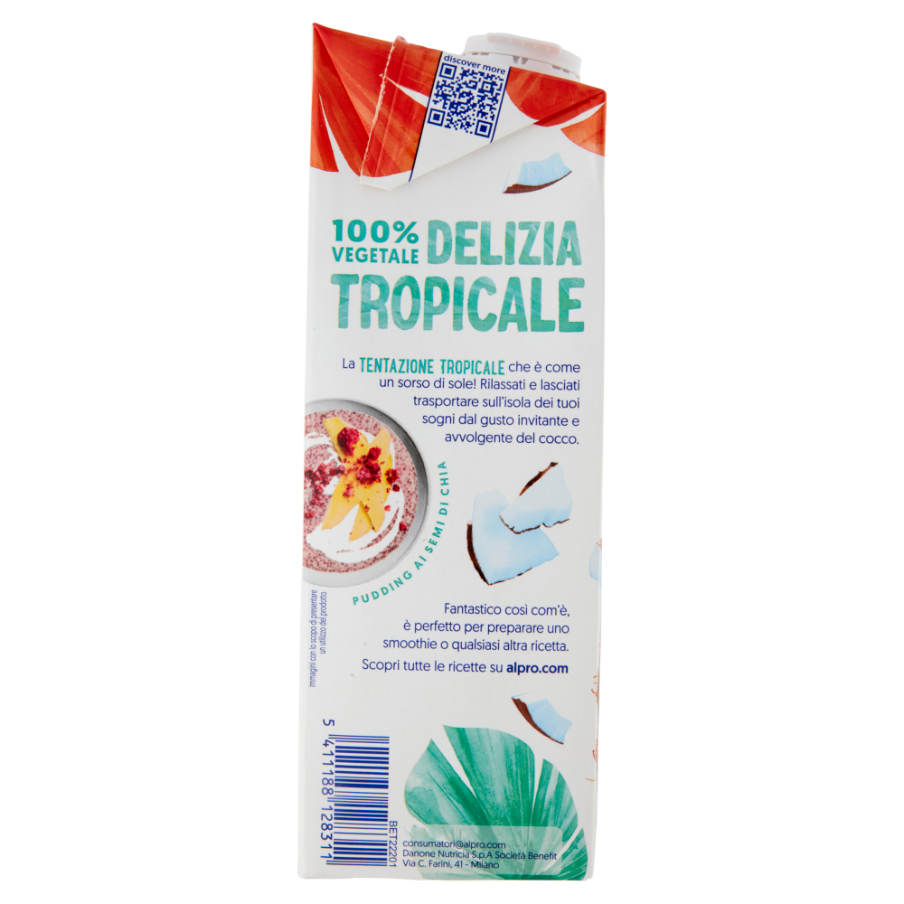 ALPRO Senza Zuccheri Bevanda Vegetale al Cocco 1l