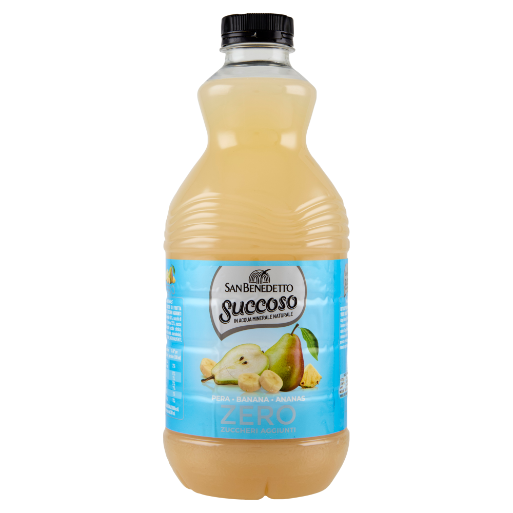 San Benedetto Succoso Zero Pera Banana Ananas 0,90 L
