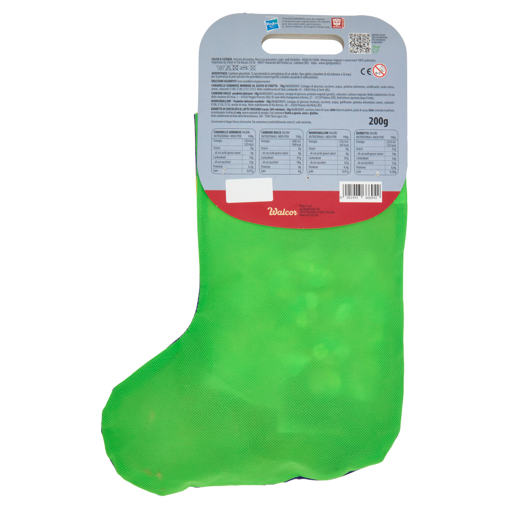 Walcor Calza Transformers 200 g