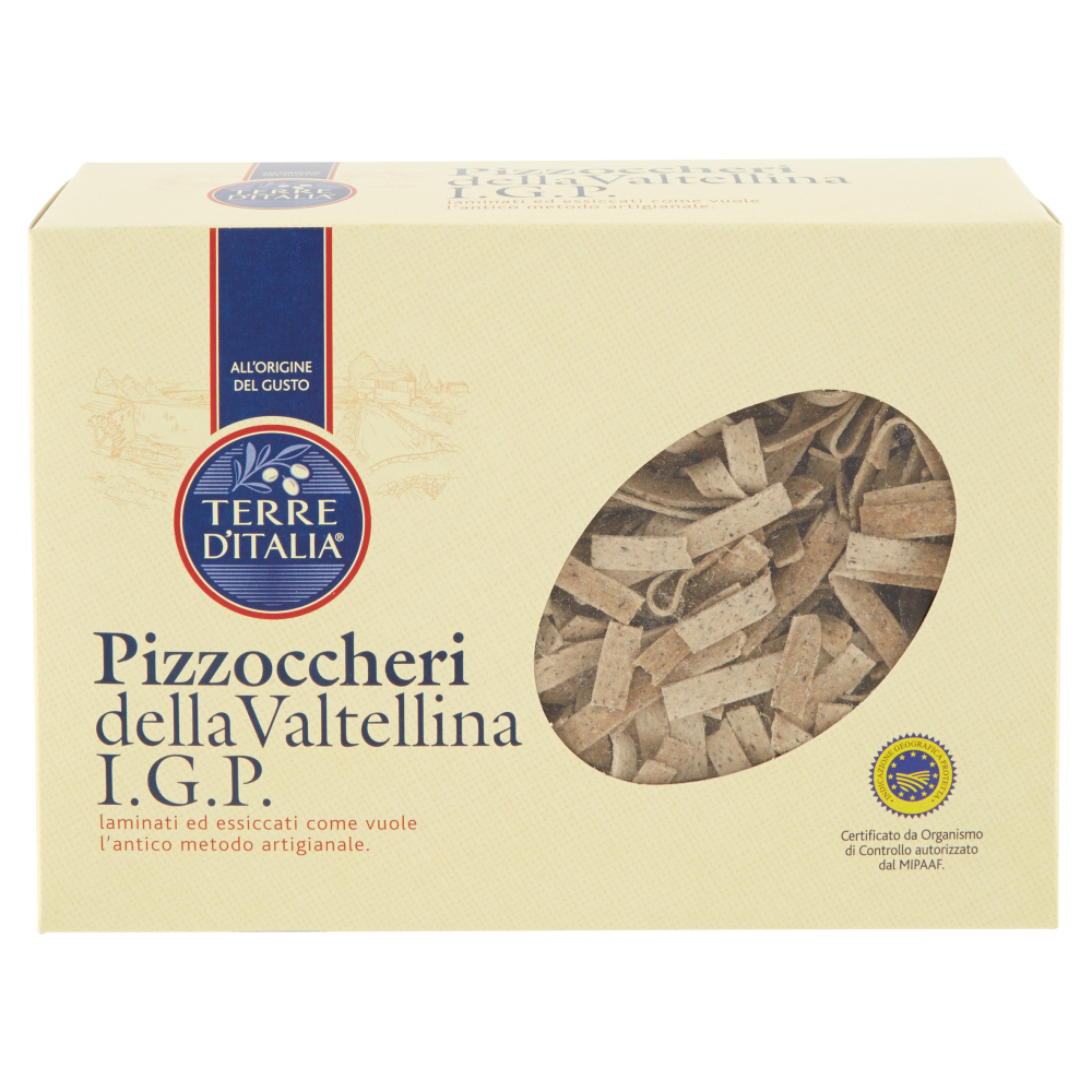 Terre d'Italia Pizzoccheri della Valtellina I.G.P. 500 g
