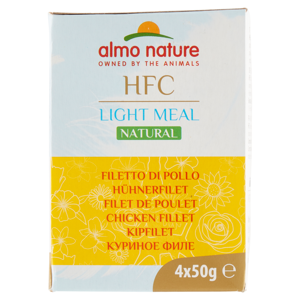 almo nature HFC Light Meal Natural Filetto di Pollo 4 x 50 g