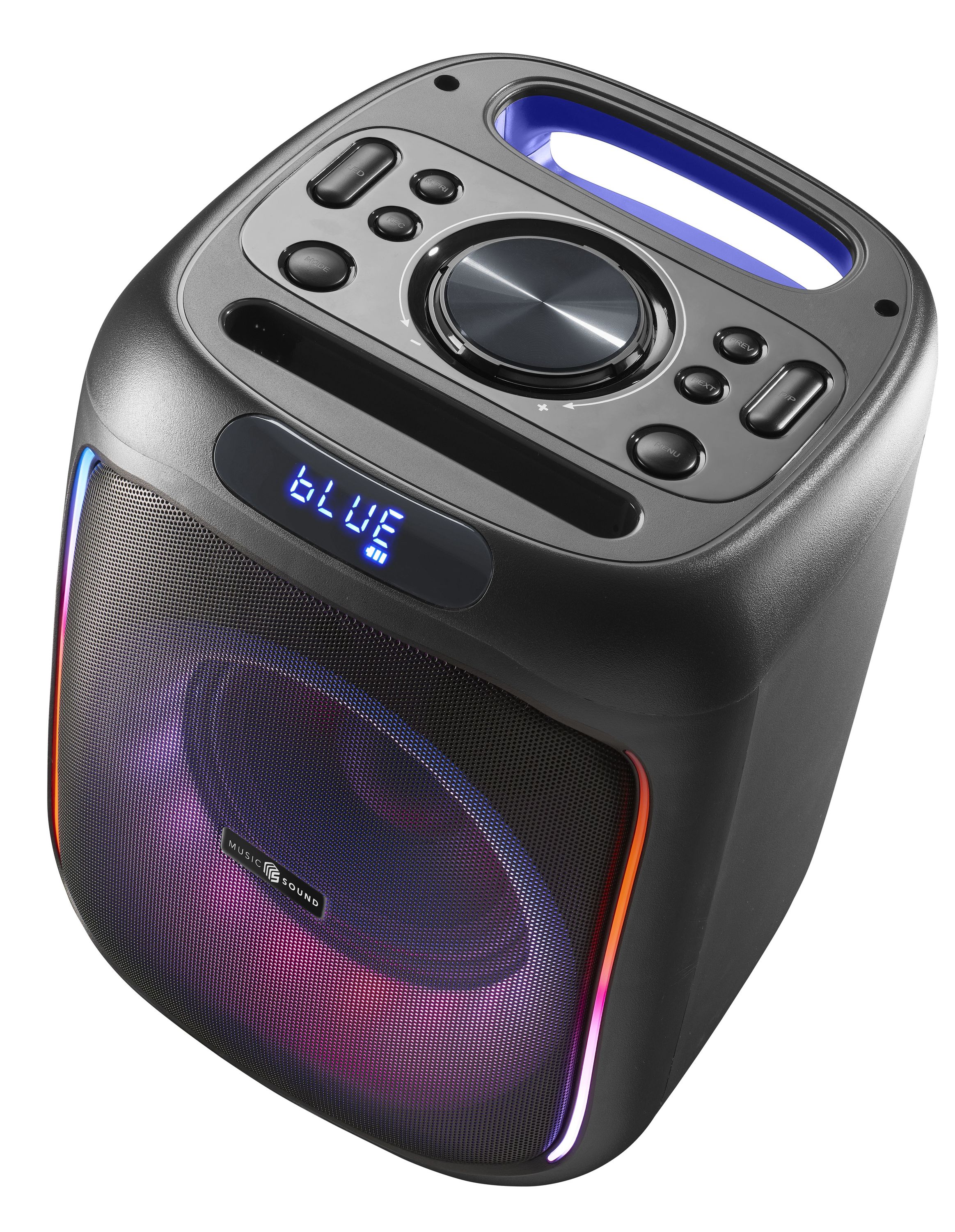 Music Sound Sound Box Small Cassa speaker Bluetooth con 40W di potenza e luci RGB
