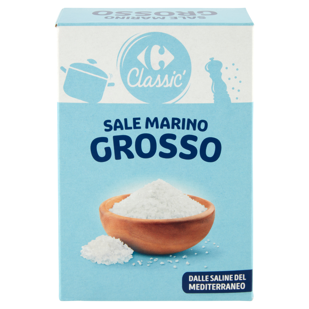 Carrefour Classic Sale Marino Grosso 1 kg